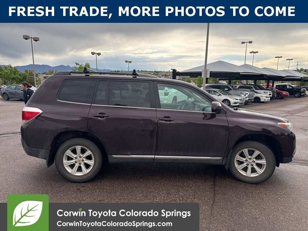 Used 2013 Toyota Highlander Plus with VIN 5TDBK3EH4DS248046 for sale in Colorado Springs, CO