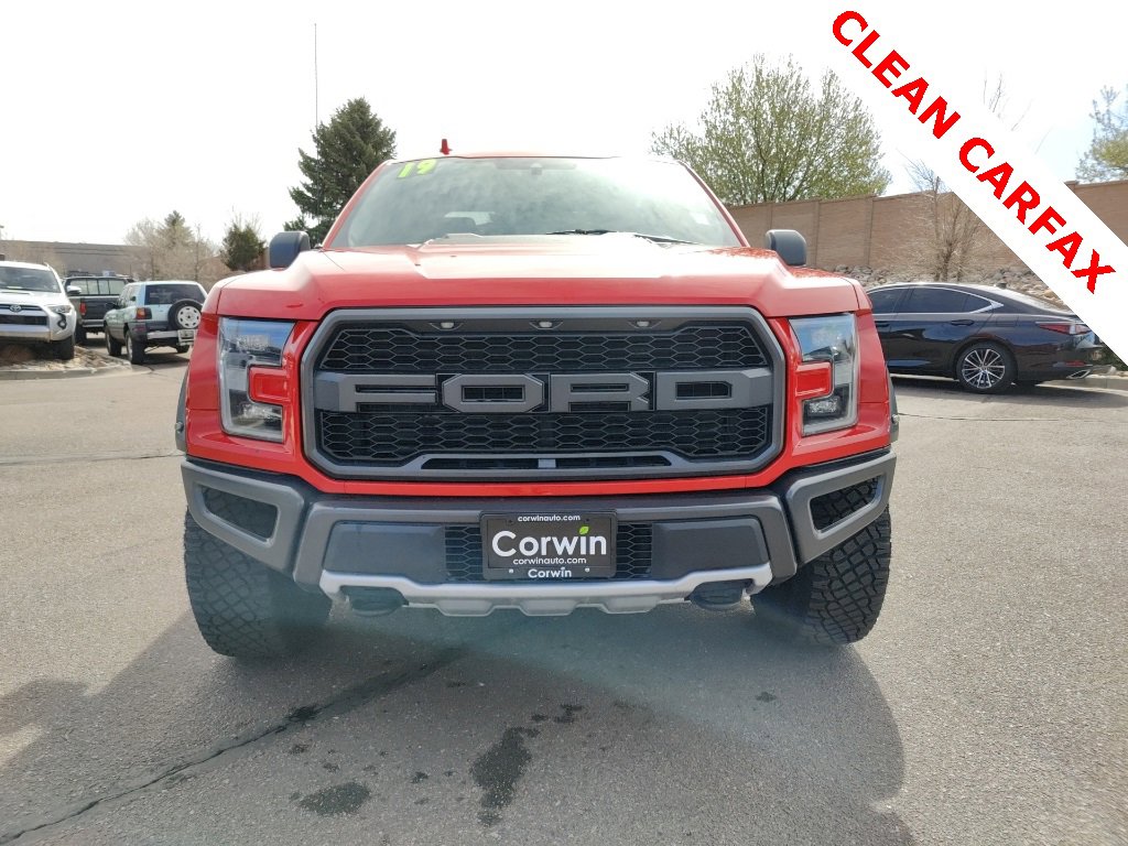 Used 2019 Ford F-150 Raptor with VIN 1FTFW1RG6KFC08933 for sale in Colorado Springs, CO