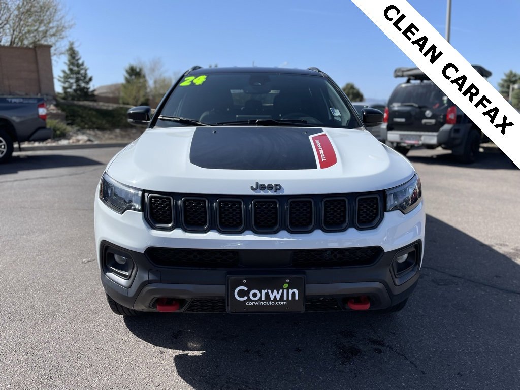 Used 2024 Jeep Compass Trailhawk with VIN 3C4NJDDN2RT602768 for sale in Colorado Springs, CO