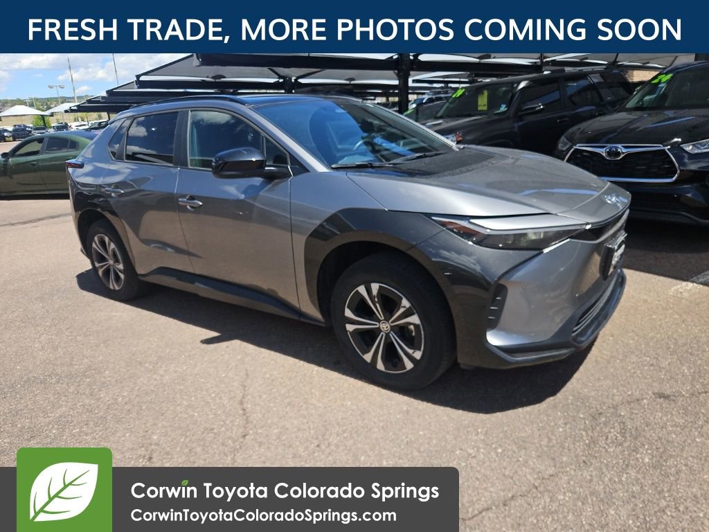 Used 2024 Toyota bZ4X XLE with VIN JTMABACA7RA057926 for sale in Colorado Springs, CO