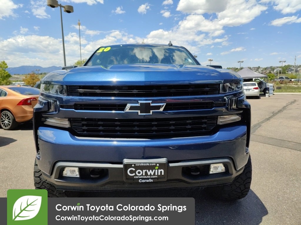 Used 2020 Chevrolet Silverado 1500 RST with VIN 1GCUYEED0LZ169583 for sale in Colorado Springs, CO