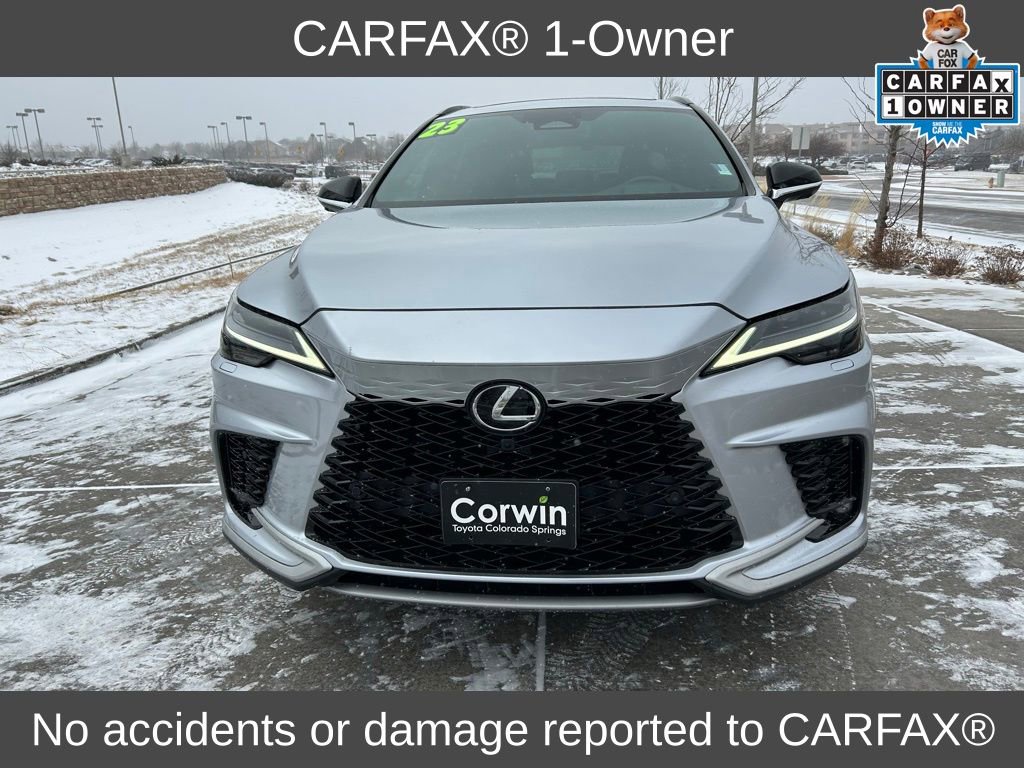 2023 Lexus RX 350 F SPORT Handling photo 3