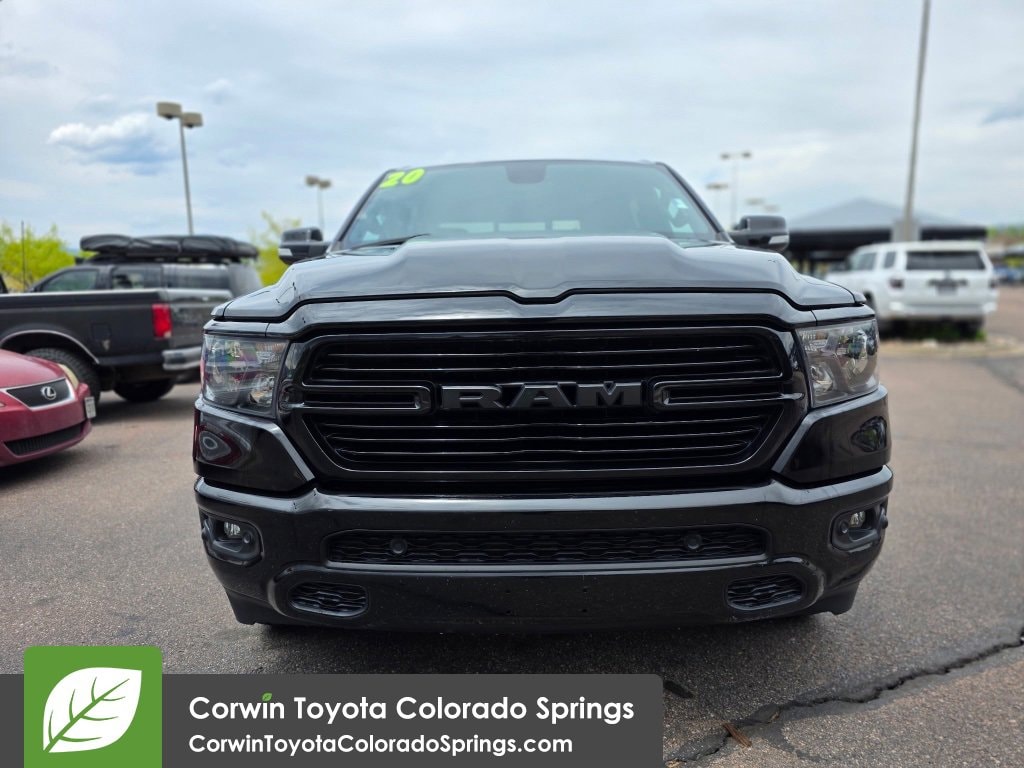Used 2020 RAM Ram 1500 Pickup Big Horn/Lone Star with VIN 1C6SRFFT0LN391815 for sale in Colorado Springs, CO