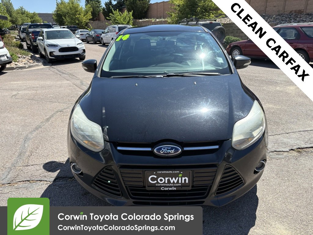 Used 2014 Ford Focus Titanium with VIN 1FADP3N26EL198507 for sale in Colorado Springs, CO