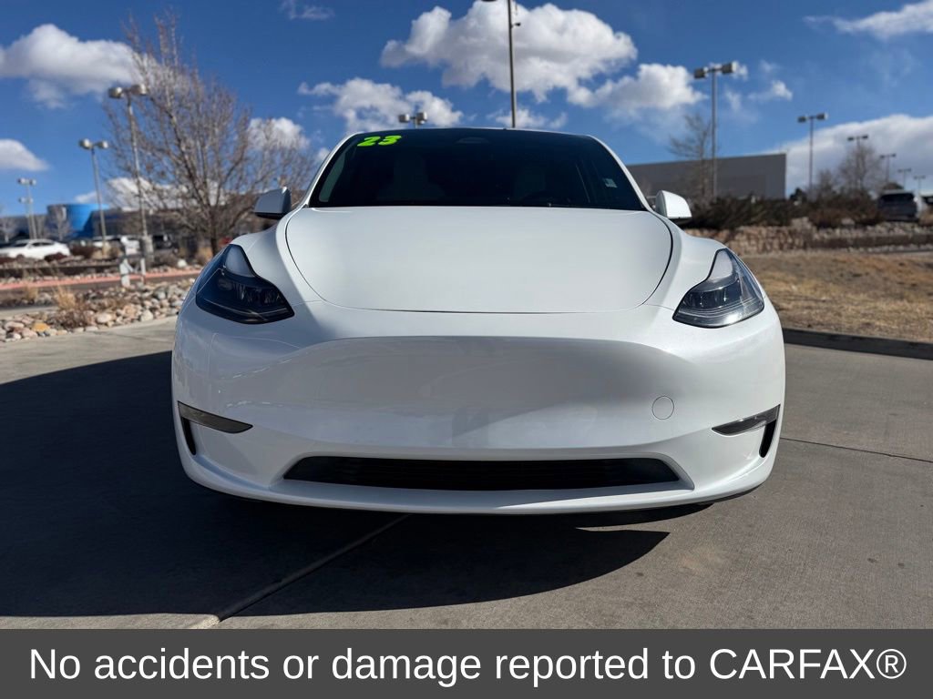 Used 2023 Tesla Model Y Long Range with VIN 7SAYGAEE5PF806536 for sale in Colorado Springs, CO