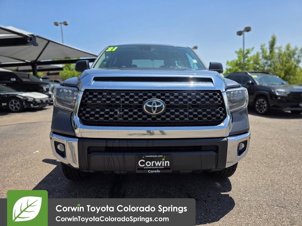 Used 2021 Toyota Tundra SR5 with VIN 5TFDY5F13MX029738 for sale in Colorado Springs, CO