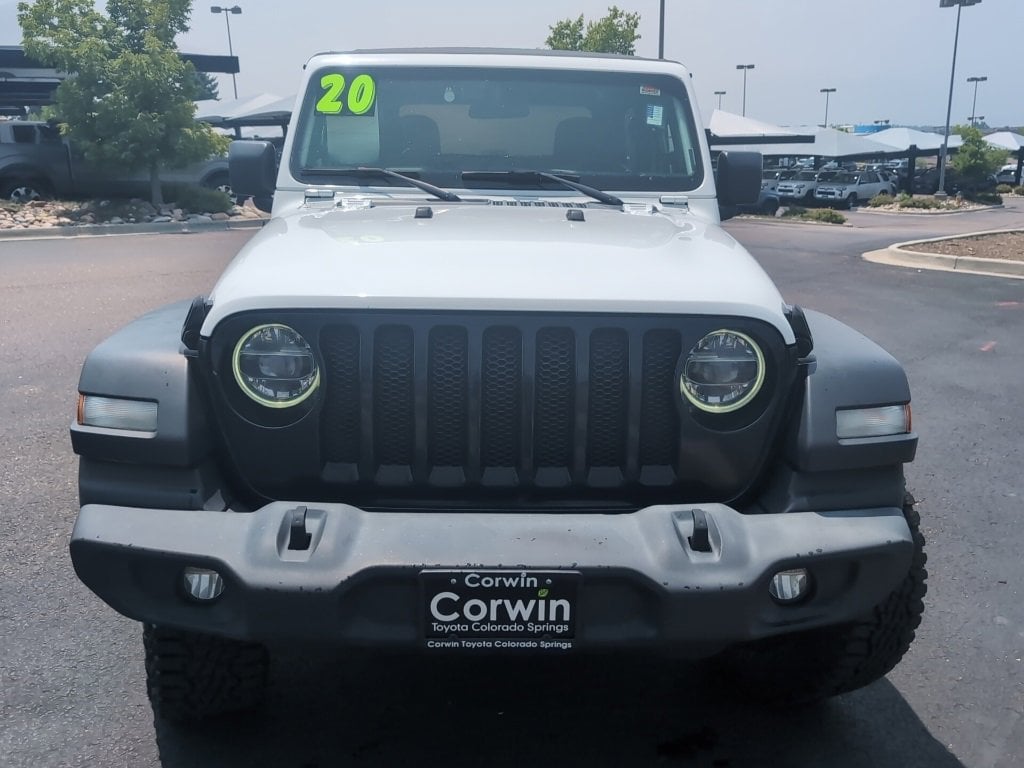 Used 2020 Jeep Wrangler Willys with VIN 1C4GJXAG9LW264996 for sale in Colorado Springs, CO