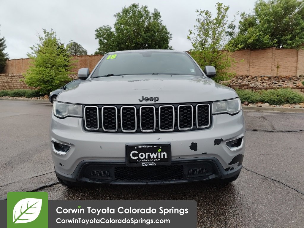 Used 2018 Jeep Grand Cherokee Laredo E with VIN 1C4RJFAG8JC257460 for sale in Colorado Springs, CO