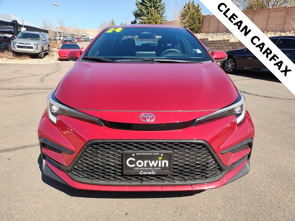Used 2024 Toyota Corolla SE with VIN 5YFS4MCE1RP186565 for sale in Colorado Springs, CO