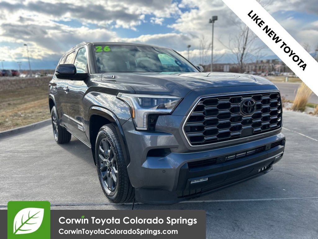 2026 Toyota Sequoia Platinum's photo