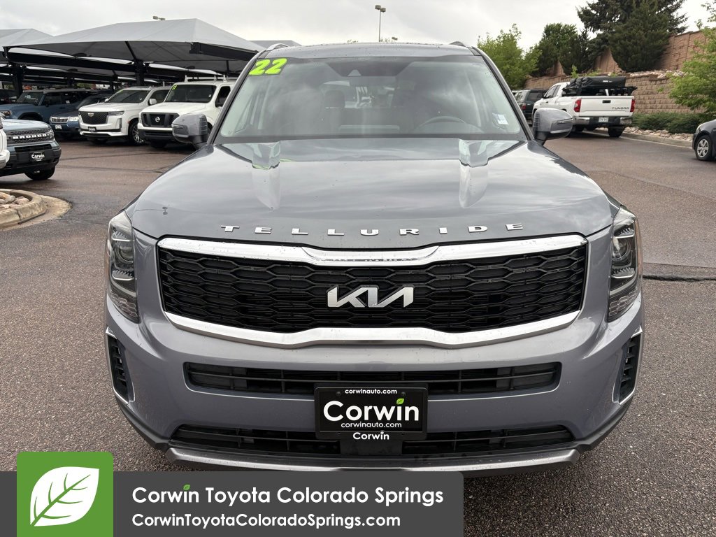 Used 2022 Kia Telluride S with VIN 5XYP6DHC9NG299637 for sale in Colorado Springs, CO