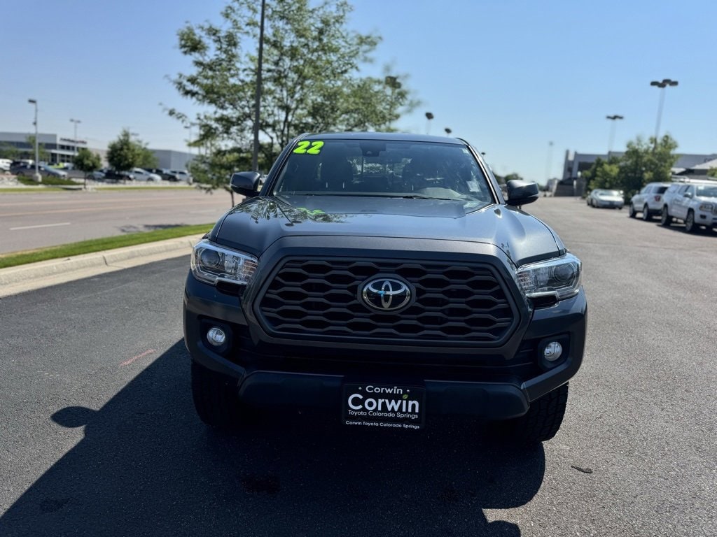 Used 2022 Toyota Tacoma TRD Off Road with VIN 3TMCZ5AN4NM521592 for sale in Colorado Springs, CO