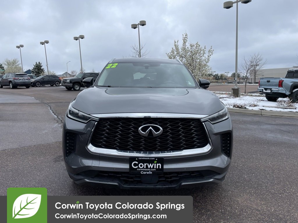 Used 2022 INFINITI QX60 LUXE with VIN 5N1DL1FS0NC339012 for sale in Colorado Springs, CO
