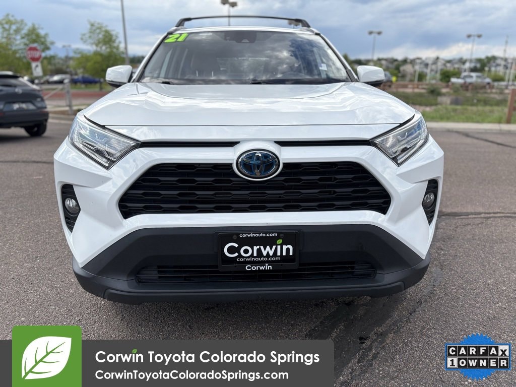 Used 2021 Toyota RAV4 XLE with VIN 4T3RWRFVXMU044697 for sale in Colorado Springs, CO