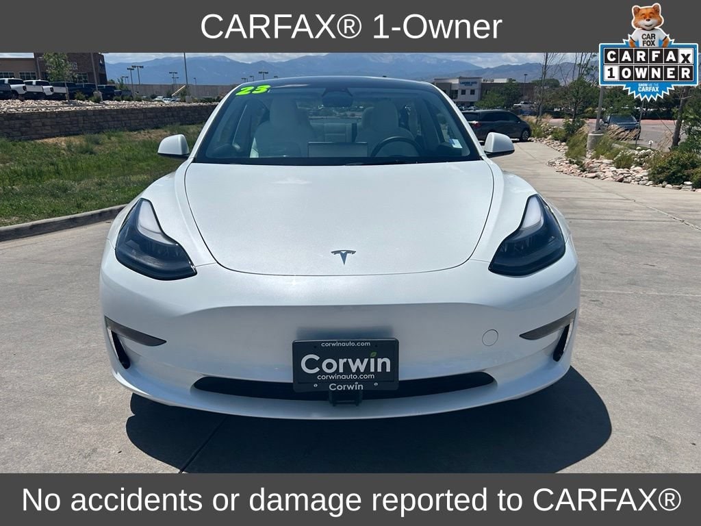 Used 2023 Tesla Model 3 Long Range with VIN 5YJ3E1EB4PF602491 for sale in Colorado Springs, CO