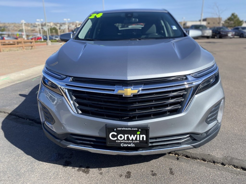 Used 2024 Chevrolet Equinox LT with VIN 3GNAXUEG6RL335820 for sale in Colorado Springs, CO