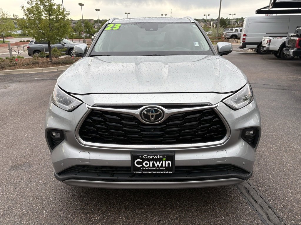 Used 2023 Toyota Highlander L with VIN 5TDKDRBH5PS504815 for sale in Colorado Springs, CO