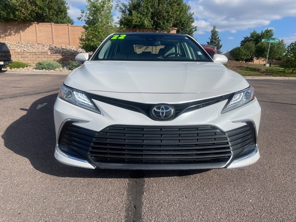 Used 2022 Toyota Camry XLE with VIN 4T1F11AK0NU028311 for sale in Colorado Springs, CO