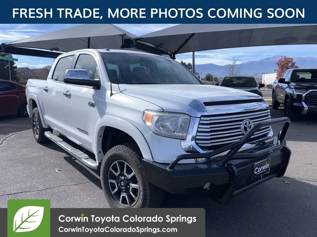 Used 2016 Toyota Tundra Limited 5.7L V8 w/FFV Truck CrewMax