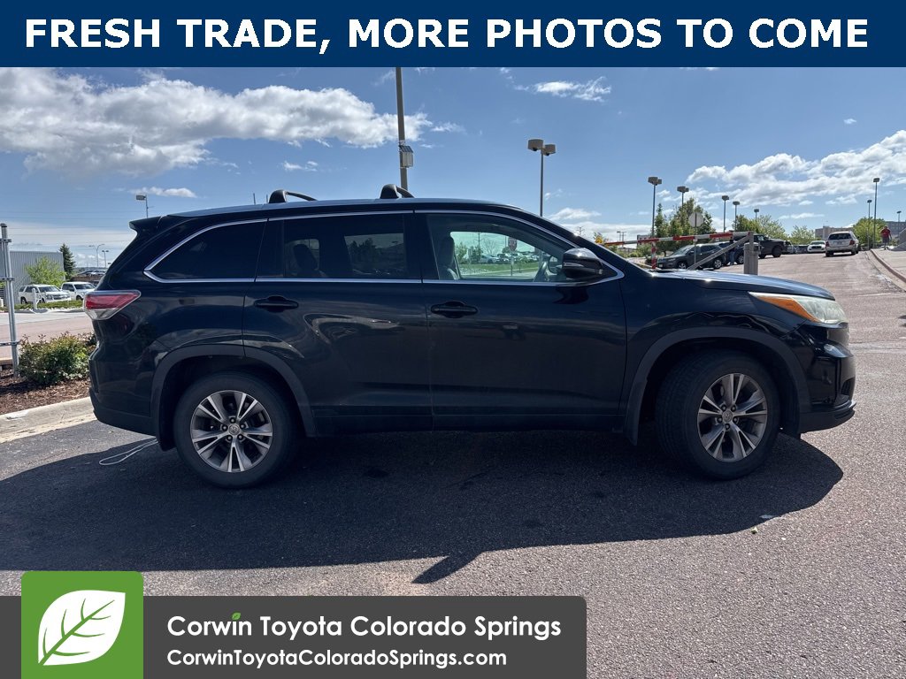 Used 2015 Toyota Highlander XLE with VIN 5TDJKRFH2FS169913 for sale in Colorado Springs, CO