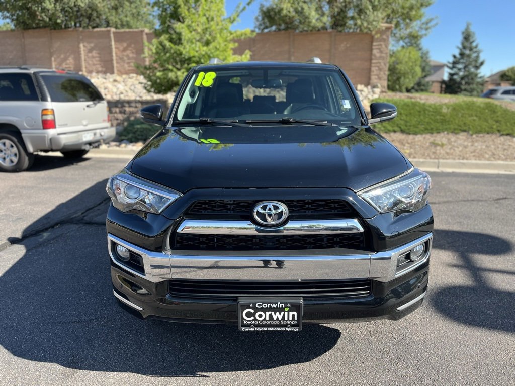 Used 2018 Toyota 4Runner Limited with VIN JTEBU5JRXJ5565993 for sale in Colorado Springs, CO