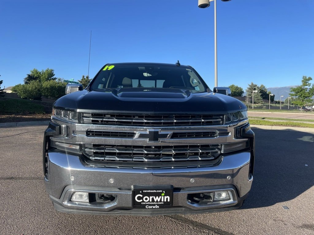 Used 2019 Chevrolet Silverado 1500 LTZ with VIN 3GCUYGED9KG276447 for sale in Colorado Springs, CO