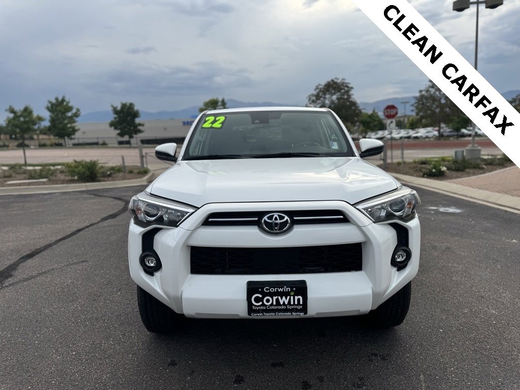 Used 2022 Toyota 4Runner SR5 with VIN JTEMU5JR5N6050845 for sale in Colorado Springs, CO