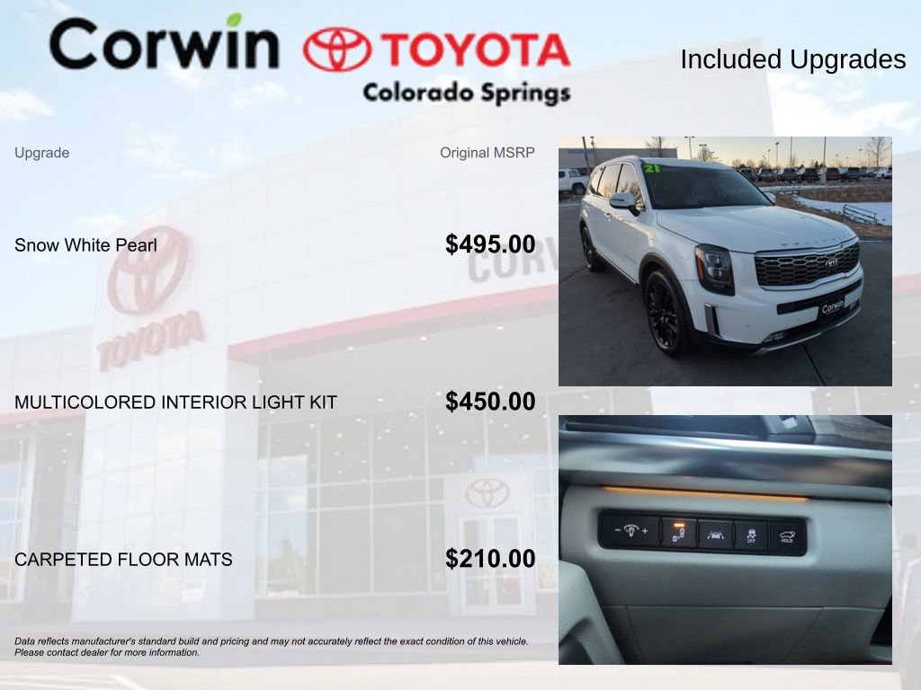 2021 Kia Telluride SX photo 3