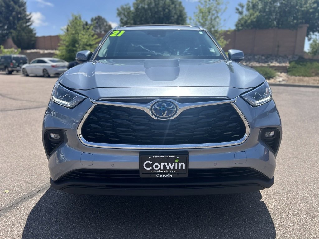 Used 2021 Toyota Highlander Limited with VIN 5TDXBRCH5MS043735 for sale in Colorado Springs, CO