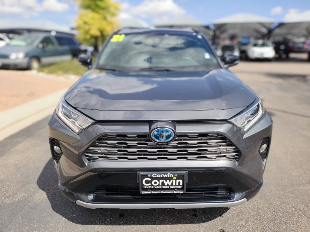 Used 2021 Toyota RAV4 XSE with VIN 2T3E6RFV2MW008694 for sale in Colorado Springs, CO