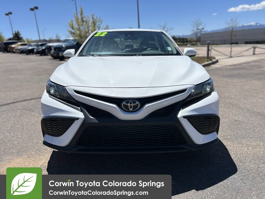 Used 2021 Toyota Camry SE with VIN 4T1G11AK2MU443052 for sale in Colorado Springs, CO