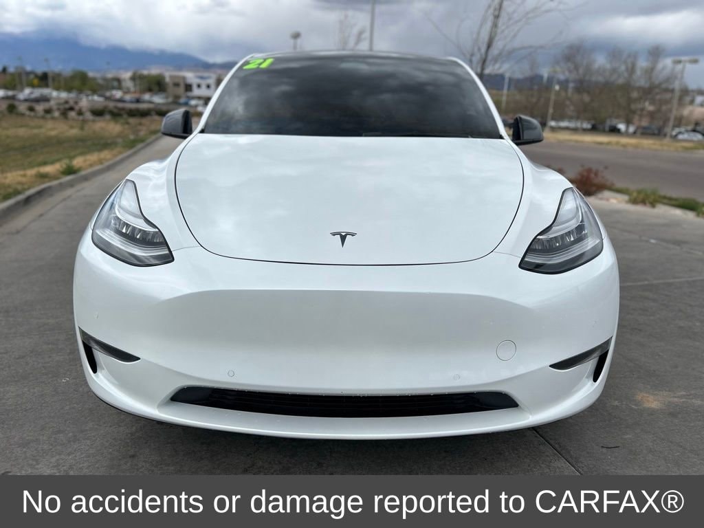 Used 2021 Tesla Model Y Long Range with VIN 5YJYGDEE1MF260232 for sale in Colorado Springs, CO