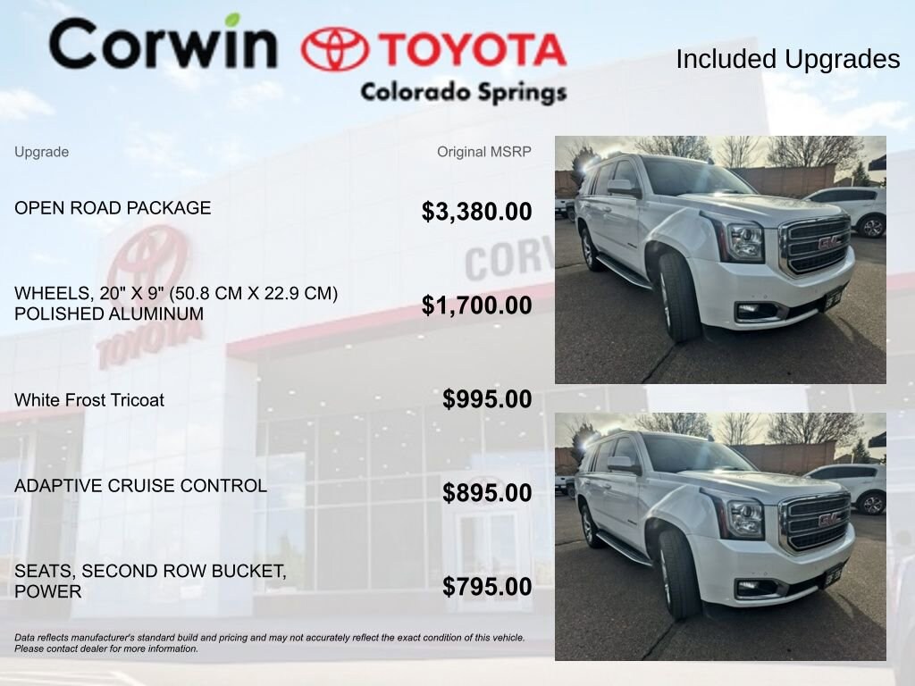 Used 2017 GMC Yukon SLT SUV