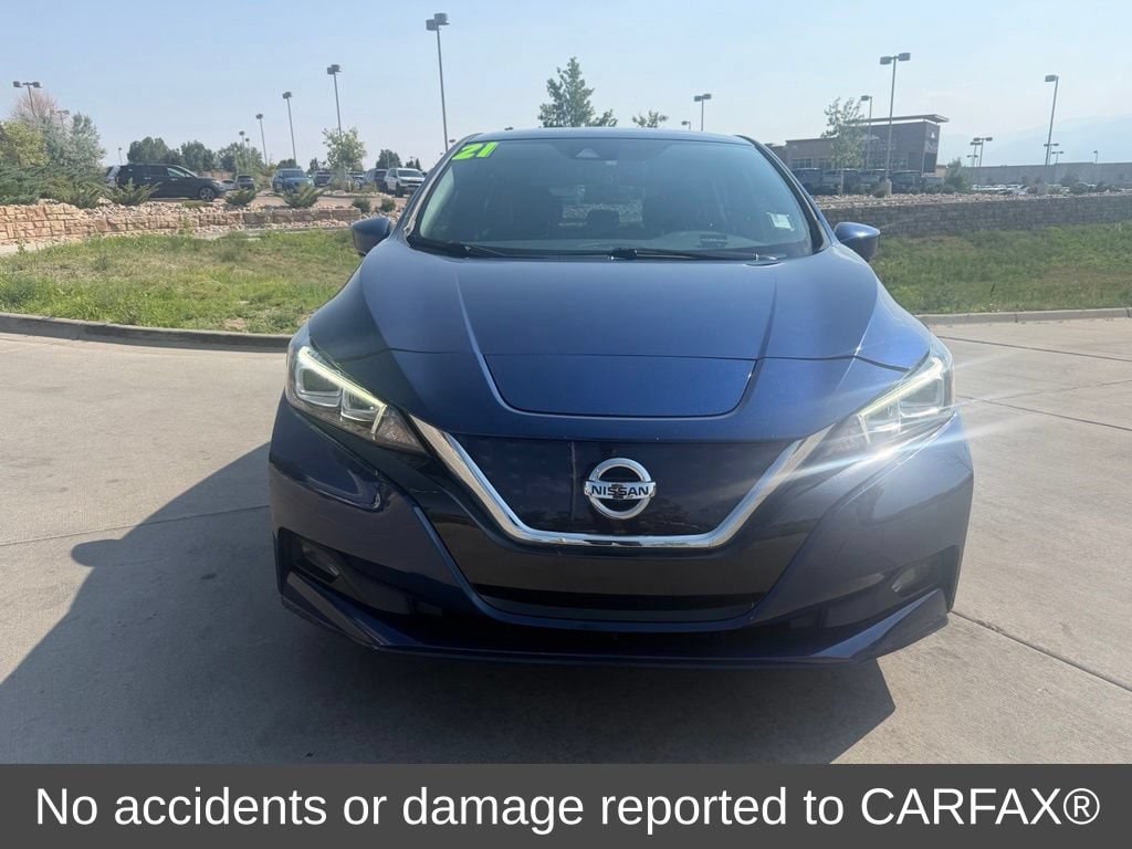 Used 2021 Nissan Leaf SV Plus with VIN 1N4BZ1CV8MC550181 for sale in Colorado Springs, CO