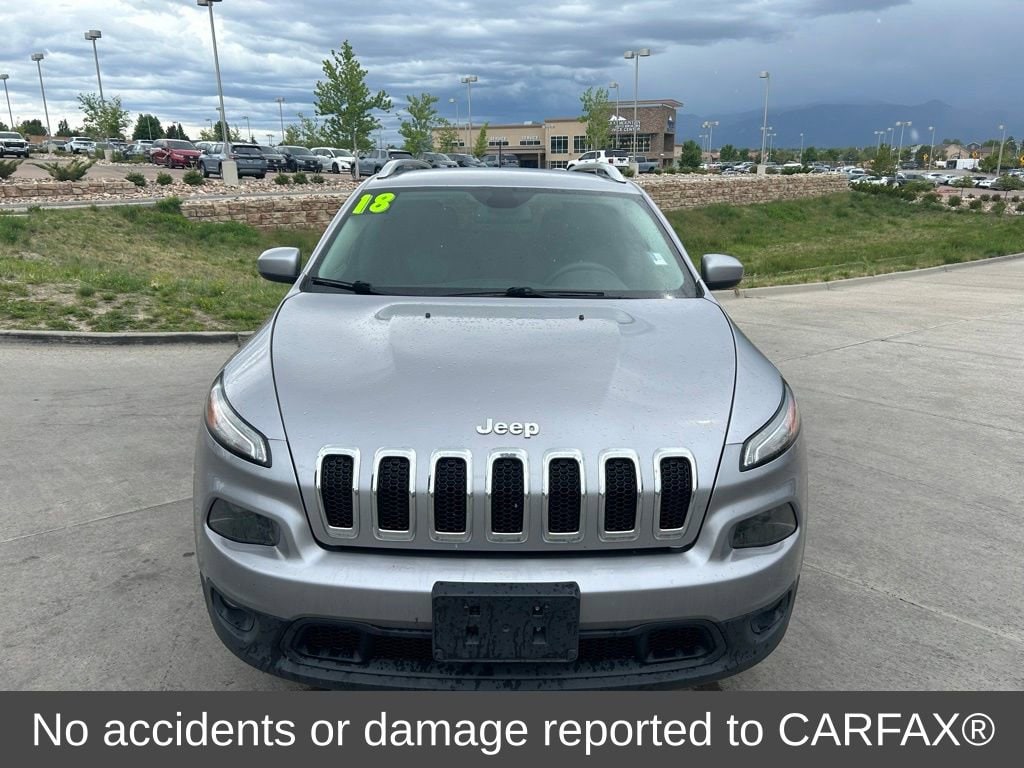 Used 2018 Jeep Cherokee Latitude with VIN 1C4PJMCB4JD529011 for sale in Colorado Springs, CO