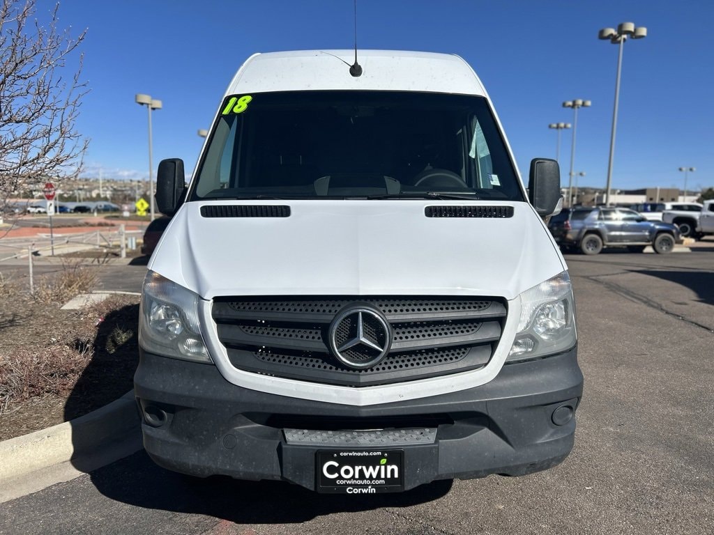 Used 2018 Mercedes-Benz Sprinter Cargo Van Base with VIN WD3PF1CD4JP619401 for sale in Colorado Springs, CO