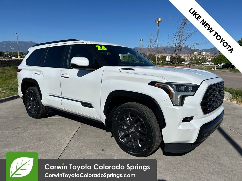 2026 Toyota Sequoia Platinum 4WD i-FORCE MAX Hybrid's photo