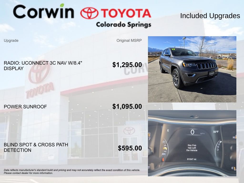 2017 Jeep Grand Cherokee Limited photo 4