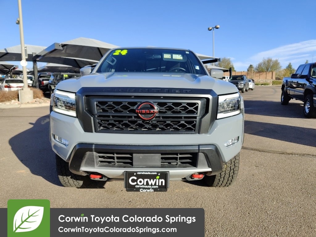 Used 2024 Nissan Frontier PRO-4X with VIN 1N6ED1EK7RN608850 for sale in Colorado Springs, CO