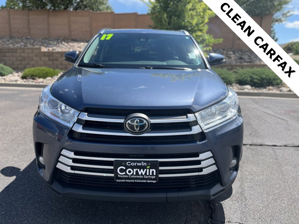 Used 2017 Toyota Highlander XLE with VIN 5TDJZRFHXHS407716 for sale in Colorado Springs, CO