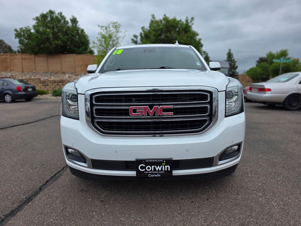 Used 2018 GMC Yukon XL SLT with VIN 1GKS2GKC6JR375105 for sale in Colorado Springs, CO