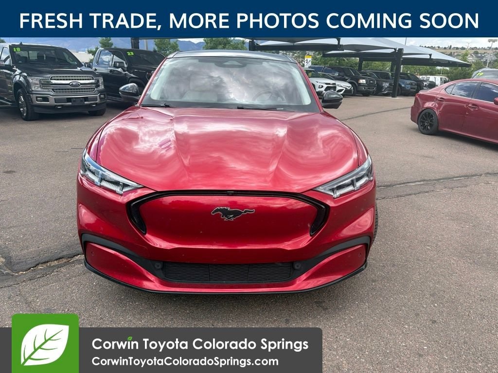 Used 2021 Ford Mustang Mach-E Premium AWD with VIN 3FMTK3SU1MMA47156 for sale in Colorado Springs, CO
