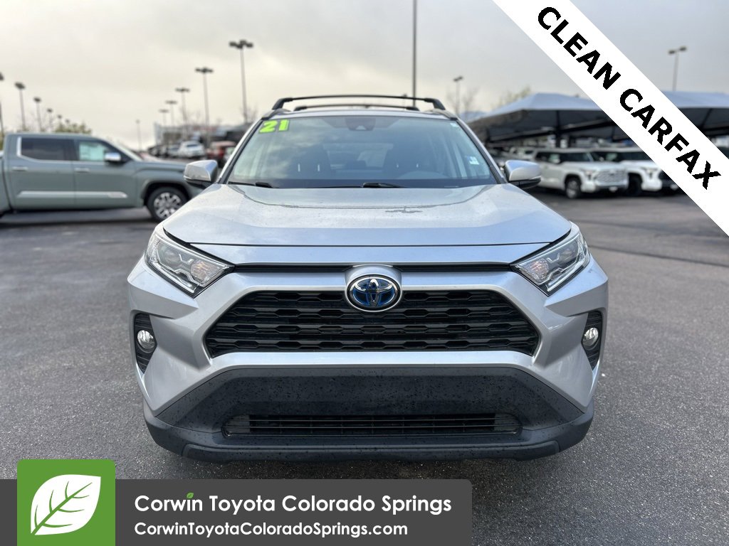 Used 2021 Toyota RAV4 XLE with VIN 4T3RWRFV8MU020298 for sale in Colorado Springs, CO