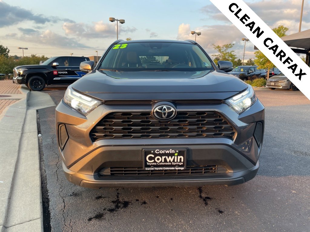 Used 2023 Toyota RAV4 XLE with VIN 2T3P1RFV2PW375672 for sale in Colorado Springs, CO