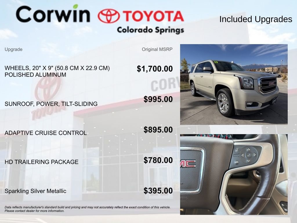 Used 2017 GMC Yukon SLT SUV