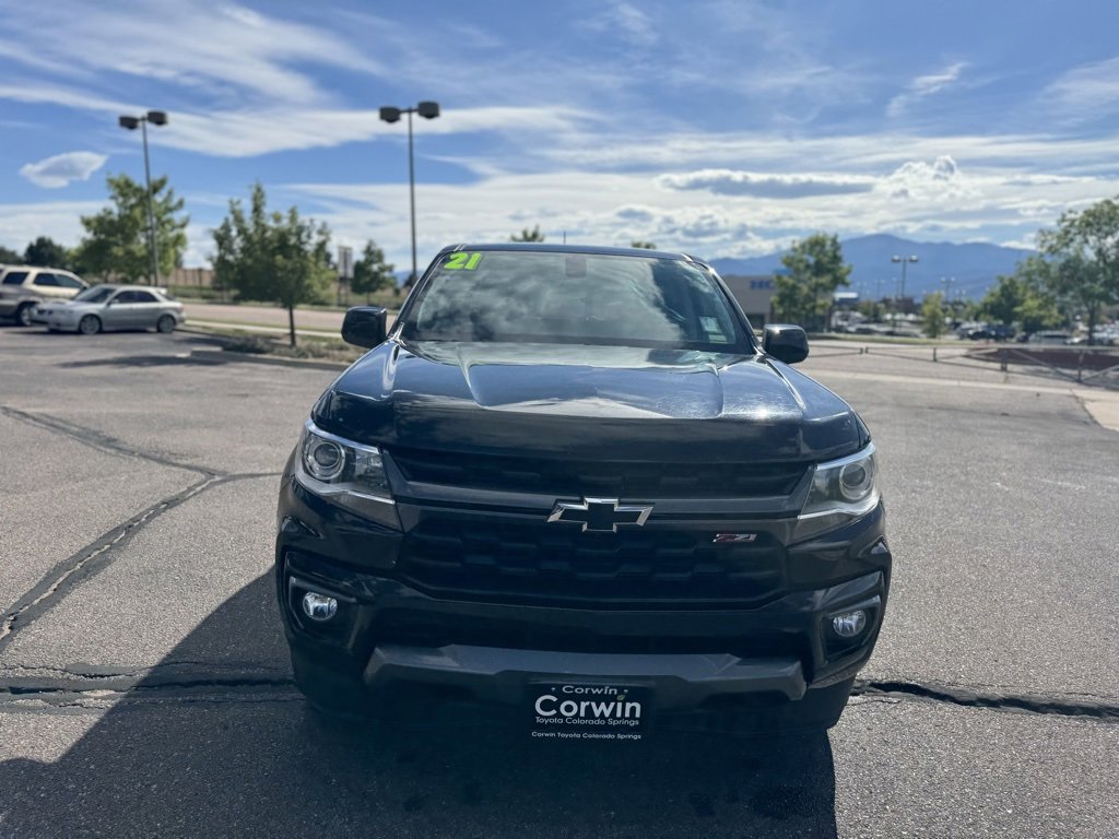 Used 2021 Chevrolet Colorado Z71 with VIN 1GCGTDEN5M1275994 for sale in Colorado Springs, CO