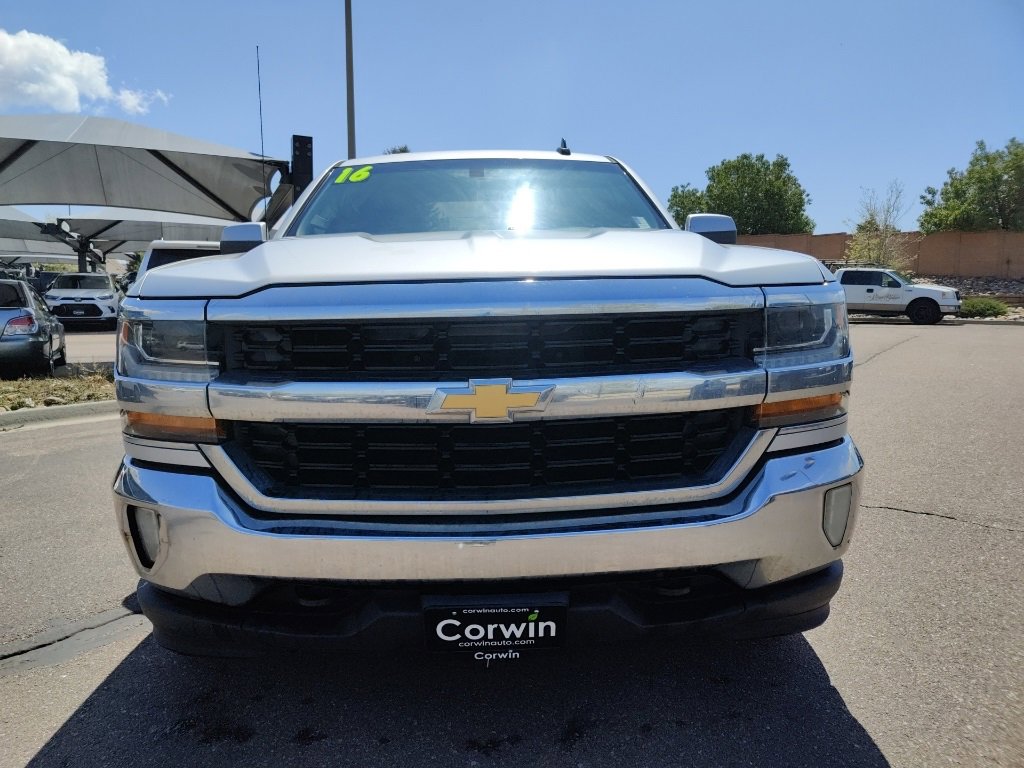 Used 2016 Chevrolet Silverado 1500 LT with VIN 1GCVKREC5GZ321609 for sale in Colorado Springs, CO