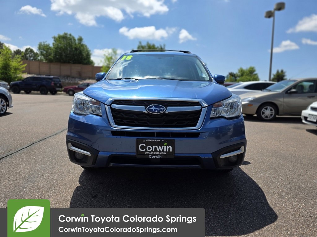 Used 2018 Subaru Forester Premium with VIN JF2SJAGC3JH482222 for sale in Colorado Springs, CO
