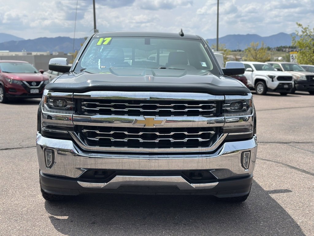 Used 2017 Chevrolet Silverado 1500 LTZ with VIN 3GCUKSEJ4HG277296 for sale in Colorado Springs, CO