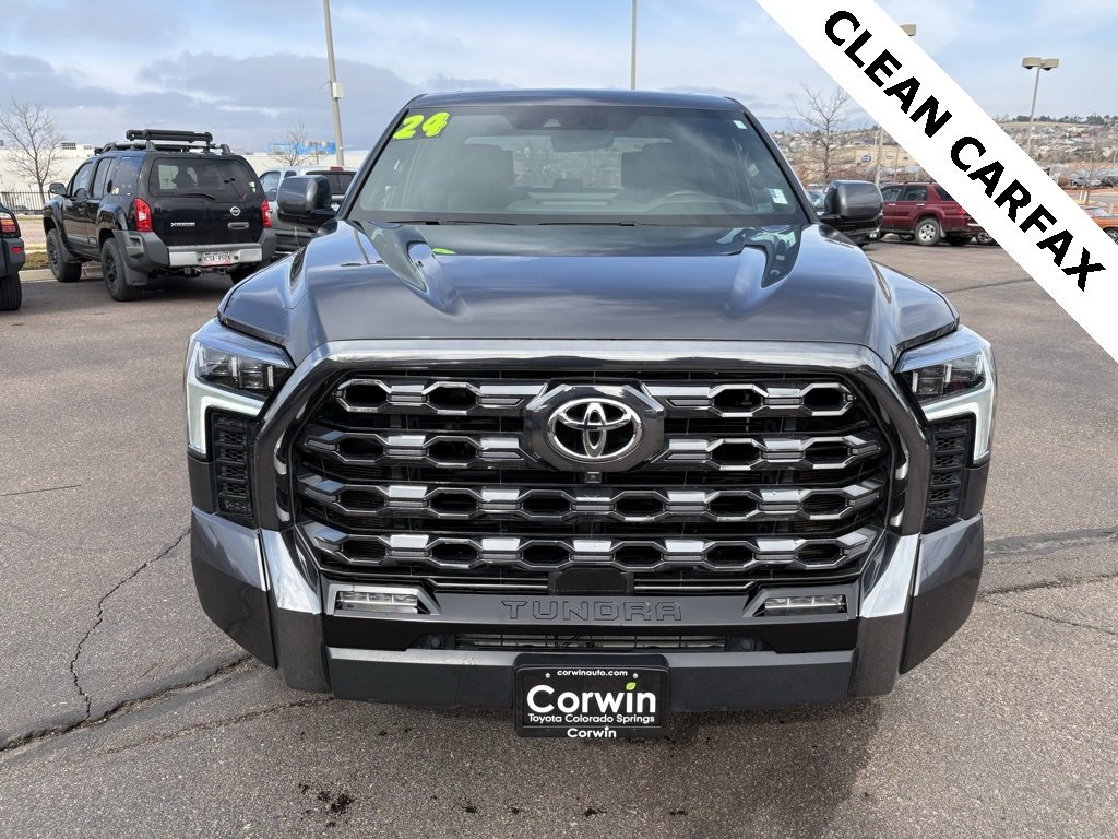 Used 2024 Toyota Tundra Platinum with VIN 5TFNA5DB0RX134023 for sale in Colorado Springs, CO
